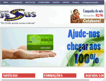 Tablet Screenshot of caminhoseguro.com